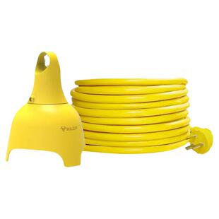 公牛插排超长线30米插线板50米排插线家用电动摩托车插线板15/20M