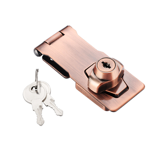 家用抽屉锁免打孔防盗柜子锁柜门锁衣柜锁锁扣门锁带锁锁牌家具锁