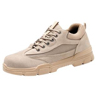 劳保鞋男款钢包头轻便防臭焊工防砸防刺穿工地老保钢板工作鞋冬季