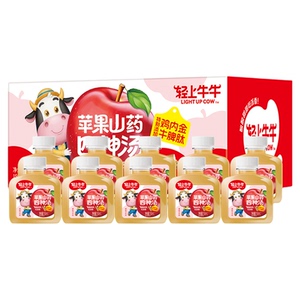 轻上苹果山药四神汤儿童果汁饮料