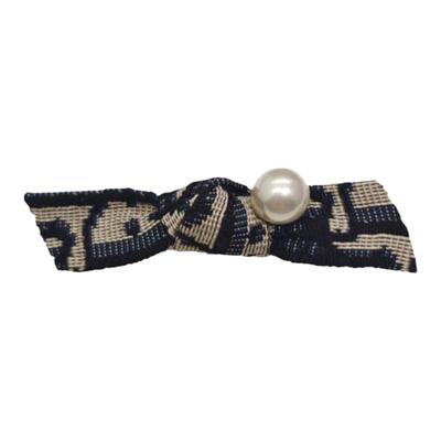 发圈发夹布艺珍珠时尚洋气