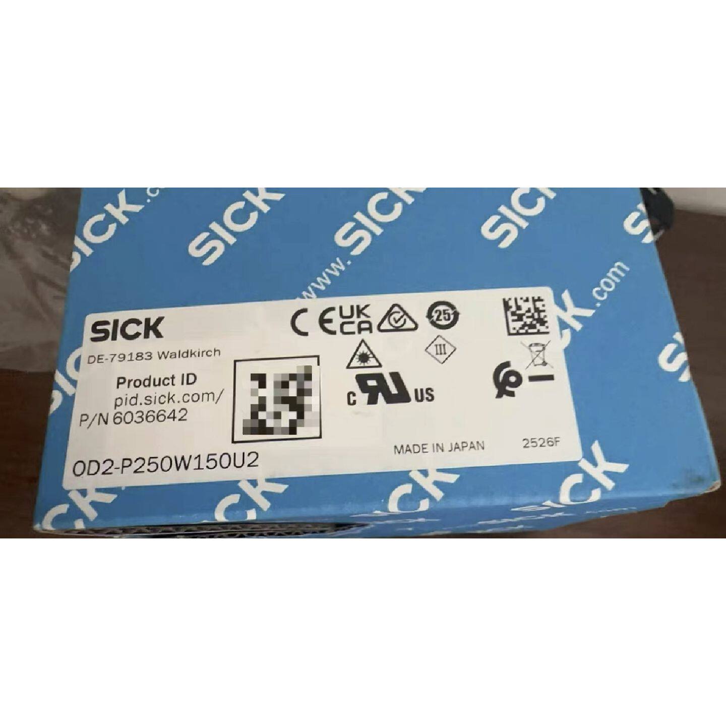 议价SICK西克激光位移传感器OD2-P250W150U2货号6036642全新原装