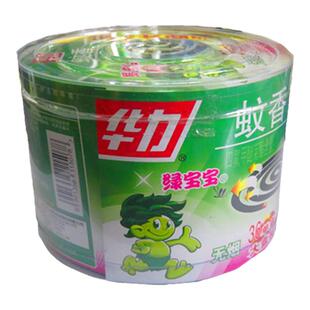 华力蚊香无香无烟绿宝宝家用防蚊36单盘大桶装特惠驱蚊虫水非无毒