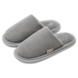 冬季棉拖鞋女室内家居保暖防滑居家用情侣毛绒地板棉拖鞋男士秋冬