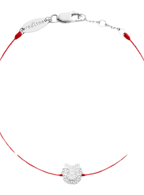 红绳女士钻石绳制手链