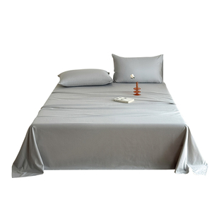 2026新款高级高质量纯棉床单单件全棉加厚单人被单三件套婴儿a类