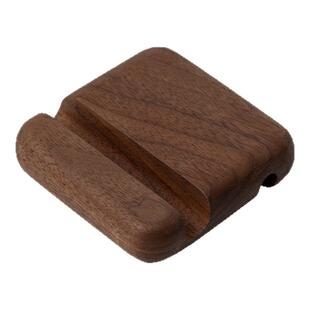 梵瀚 纯实木桌面手机支架迷你看视频直播便携通用iPad手机底座