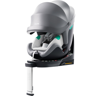 babyfirst宝贝第一灵悦3+儿童安全宝宝汽车座椅0-7岁旋转防晒通风