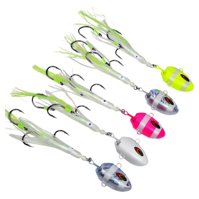 炎月铁板船钓慢摇夜光路亚铁板