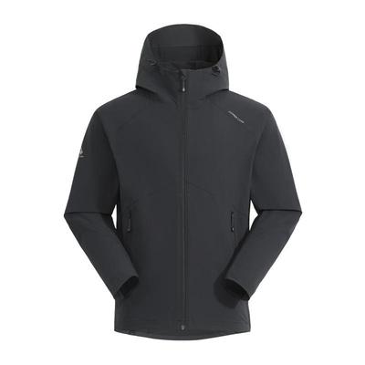 拓路者考杜拉软壳衣加绒保暖春秋户外连帽腋下拉链外套女款夹克