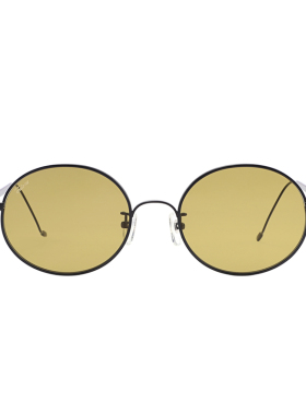 Fakeme 金属圆框墨镜中性款时尚网红款太阳镜防紫外线眼镜 Chew