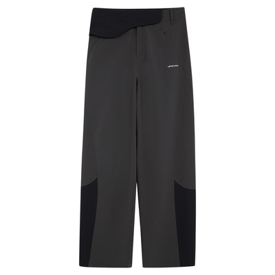 防泼水机能长裤拼接腰包工装裤