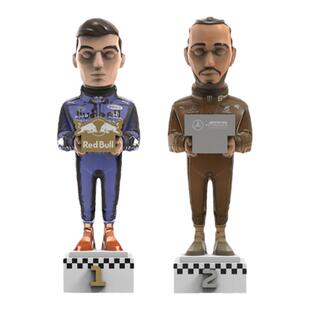 现货MightyJaxx全明星俱乐部：F1冠军版赛车高端手办礼品限量潮玩