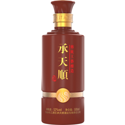 承天顺52度500ml五年窖藏陈酿