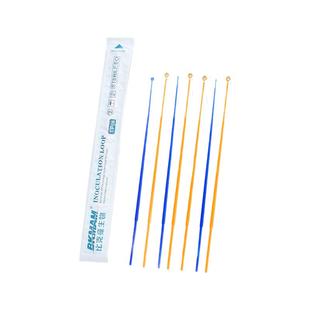 比克曼生物一次性接种环塑料接种环无菌接种针接种棒微生物金属实验室实验室用取菌针1ul10微升独立灭菌包装