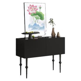 门厅玄关柜玄关桌高脚柜过道柜装饰柜收纳边柜简约餐边储物柜法式