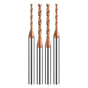 钨钢钻头通用加长款定柄超硬0.5-6mm细小打孔硬质合金钨钢麻花钻