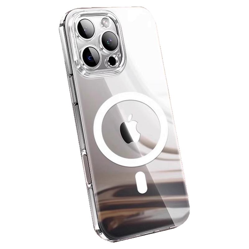 【顶配冰环散热】开晖适用苹果17/16promax手机壳iPhone15pro磁吸13保护套14plus透明12全包防摔2025高级新款