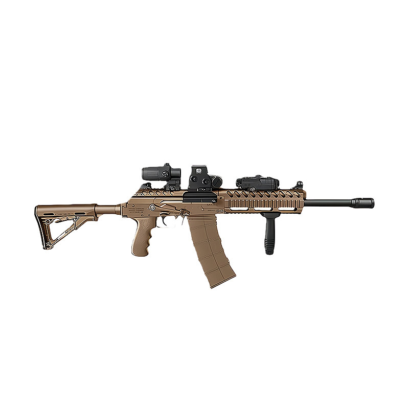 乖巧虎saiga12电动霰弹三管齐发AK12冲锋模型玩具枪真人cs发射器