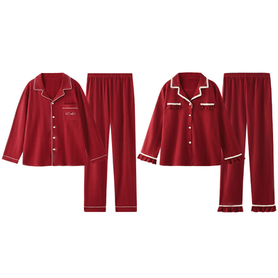 纯棉不起球不褪色情侣