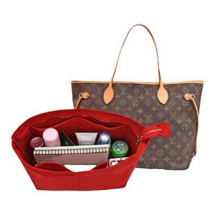 适用LV neverfull托特内胆包大中小号收纳购物袋化妆内衬包中包撑