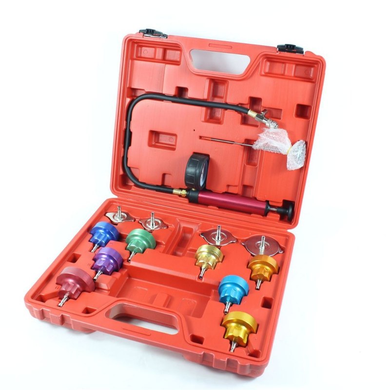 14件水箱测漏仪 汽车水箱压力表 水箱检测仪 水箱检测工具