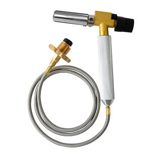 全铜电子打火液化气焊枪煤气焊抢家用不锈钢铜铝管焊接烧毛喷火枪
