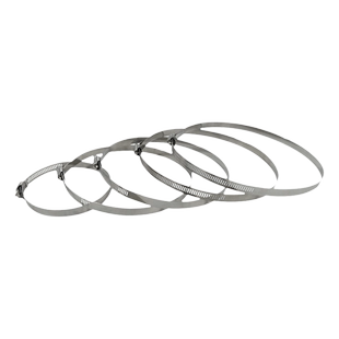 抽油烟机管道排烟管卡箍不锈钢收紧箍卡扣排气管软管抱箍强力喉箍