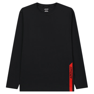 SPYDER秋冬新品男TRAINING系列休闲舒适柔软运动长袖T恤24CF401M