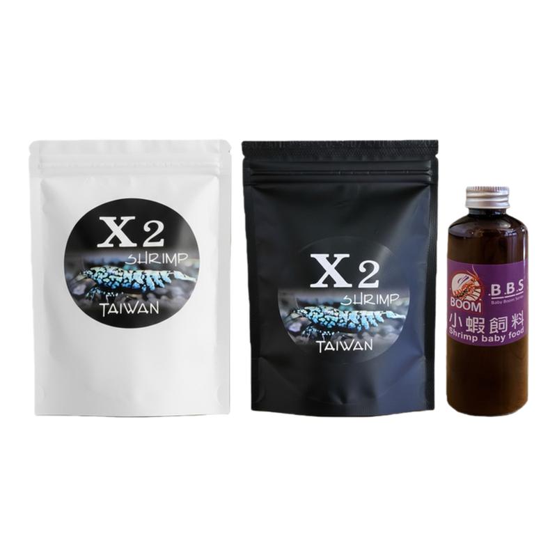 X2水晶虾米虾粮开口饲料荤素可选