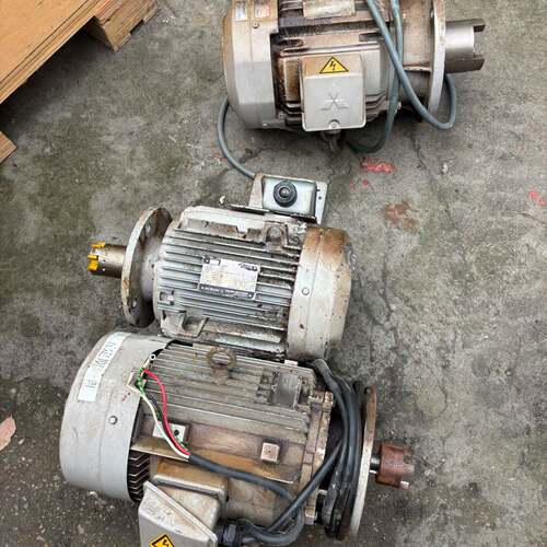 进口磨床电机富士3.7kw日立3.7kw铝壳已请询价