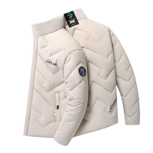 立领短款棉服男士冬季加厚外套韩版潮流修身棉衣青年帅气棉袄