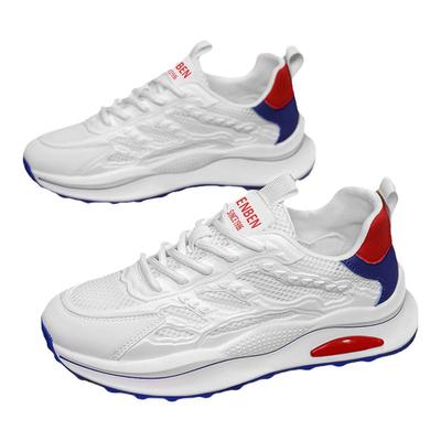 人本男鞋官方店正品2025网面夏季新款小白鞋运动板鞋低帮男鞋潮鞋