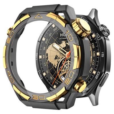 适用华为GT5手表秒变非凡大师保护壳watchgt5运动智能手表黄金蓝金大师款全钛金属表带男士腕表带夏季透气