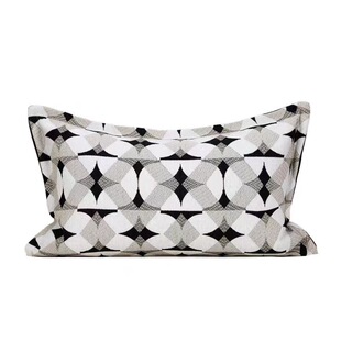 中古风高级轻奢刺绣金钱豹抱枕套复古样板间客厅沙发中式靠垫靠枕