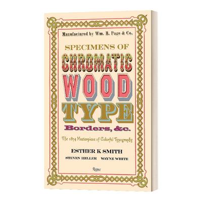 精装 Specimens Chromatic Wood Type 1874 Esther K. Smith