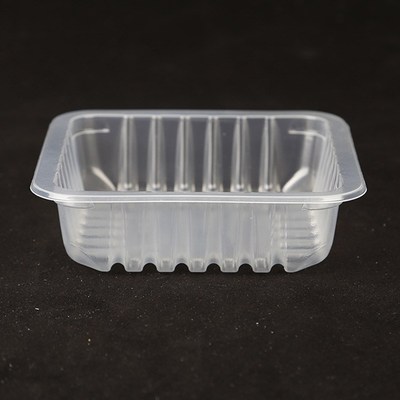 1414pp透明气调盒吸塑托盘塑料托盘预制菜卤蛋打包盒