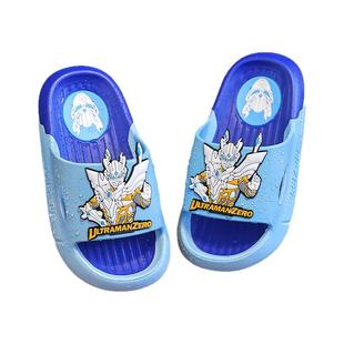 正版赛罗儿童拖鞋男童夏季洗澡防滑奥特曼小孩男孩凉拖鞋宝宝洋气