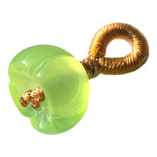 新品天然玛瑙玉髓桂花小吊坠提溜挂件diy手链项链耳环配件配饰品