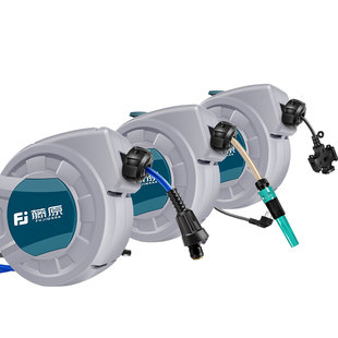 藤原气鼓自动伸缩气管卷管器汽车汽修汽鼓水鼓电鼓卷线器收管器