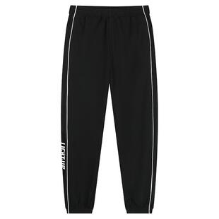 361运动裤加绒卫裤男2025秋季针织绒里长裤束脚休闲裤保暖长裤男