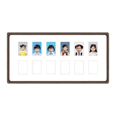 相框摆台定制黑胡桃高级感寸照框