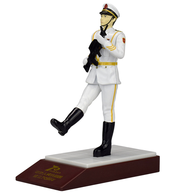 合金仿真海陆空仪仗队模型玩偶关节可动阅兵摆件儿童玩具凯迪威