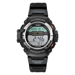 卡西欧登山表液晶电子表温度计指南针户外运动手表男SGW-300H-1A