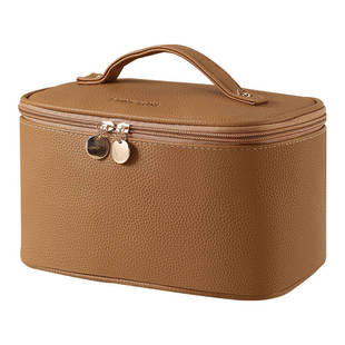 圣图尼化妆包女便携轻奢大容量化妆品收纳包立体不塌护肤品手提箱