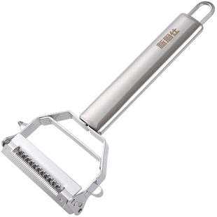 三合一削皮刀多功能刮皮器刮丝器刮皮工具刨子土豆丝不锈钢刨丝器