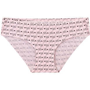 3件129|商场同款MYBODY新款无痕内裤印花凉感零感速干女士三角裤