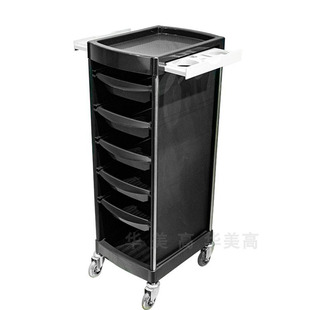 新款美发推车发廊工具车多功能美发杠车理发店烫染推车杠车包邮