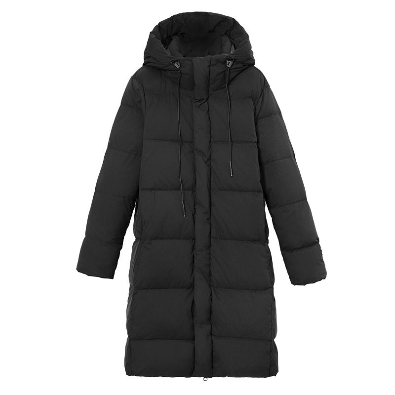 黑曜石六防面料多绒包蓄热羽绒服