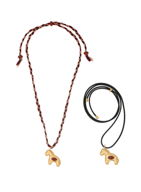 Neverfar跃马征途编织可拆卸项链